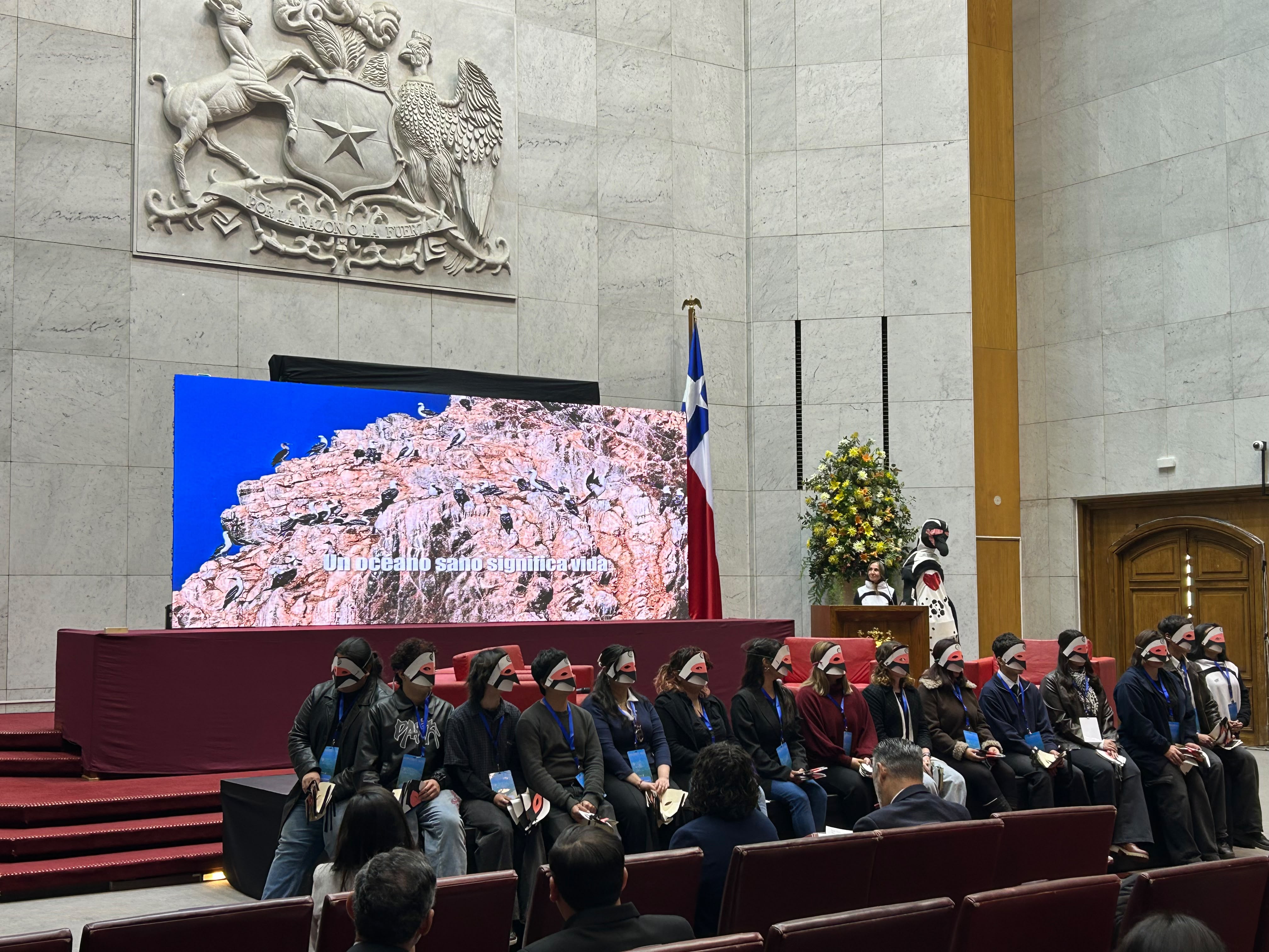 Exposición en el congreso