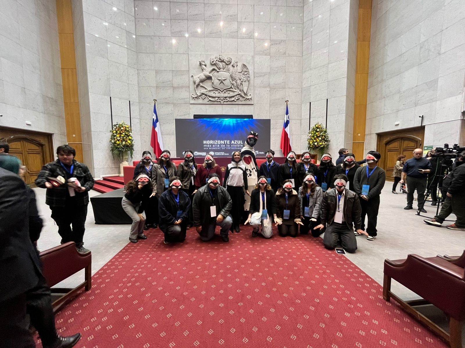 Presentación en el congreso